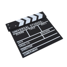 Wooden Director's Cut Prop Scene Clapper Board for TV Movie Props