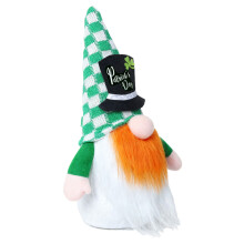 Patricks Day Gnomes Plush Elf for Patricks Day Decorations-Mens