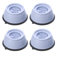 Antislip voetjes voor wasmachines, antivibratie rubberen mat met honingraatstructuur voor wasmachines, drogers en koelkasten, antislip,