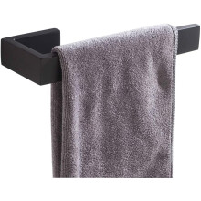 Porte-serviettes mural en acier inoxydable, style contemporain, gain de place, idéal pour salle de bain, cuisine ou bureau. Résistant à la rouille
