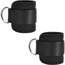 Sangles de cheville avec anneaux en D antirouille, conception ergonomique pour un confort et un ajustement optimaux, construction durable pour une