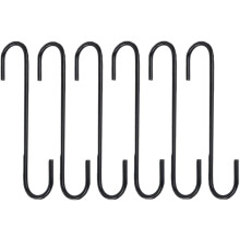 Crochets en forme de S pour suspendre des objets, robustes, en acier inoxydable, solution de rangement décorative et polyvalente pour la cuisine,