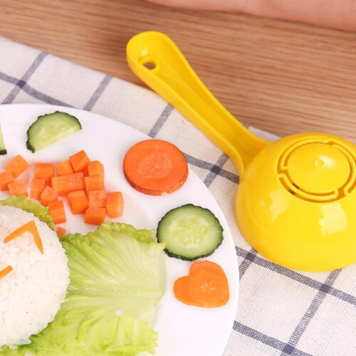 Food Grade Half Round Rice Mold Tool Quick Meal Prep Kitchen Accessories 2