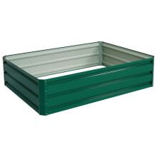 Jardinière surélevée - HELLOSHOP26 - 120 x 90 x 30 cm - Acier - Design moderne - Drainage optimal