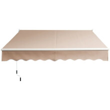 Store banne rétractable pour balcon 245 x 200 cm angle ajustable 40-100 pratique et durable