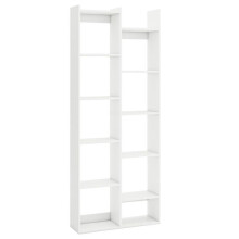 Bibliothèque étagère - HELLOSHOP26 - Arbre - 12 niveaux - Bois - Design moderne