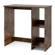 Computerbureau voor kleine ruimtes 80 x 40 x 74 cm met 2-niveaus plank