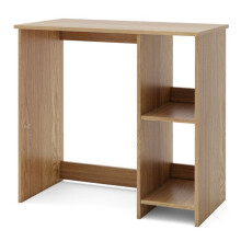 Compacte computerbureau 80 x 40 x 74 cm met moderne stabiele opbergruimte