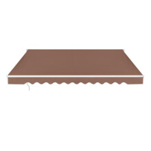 Store banne rétractable - HELLOSHOP26 - 300 x 250 cm - Aluminium - Ajustable 5-35 - Design pratique