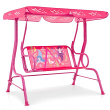 Columpio para niños 112 x 76,5 x 111 cm seguro y decorativo estilo lúdico en