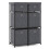 Commode à 6 tiroirs pliables 58 x 29 x 84 cm rangement polyvalent en métal 1