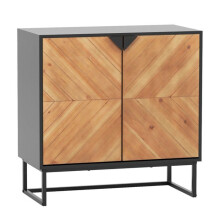 Buffet mit Stauraum 80 x 40 x 80 cm große Stauraumkapazität modernes Design