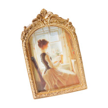 Harsen antieke gebogen top fotolijst voor interieur-7 inch
