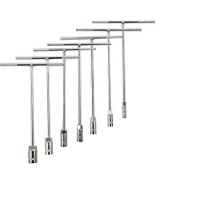 7piece Thandle hex key set, long hex wrench, Thandle, wrench set, 8 mm, 10 mm, 12 mm, 13 mm, 14 mm, 17 mm, 19 mm