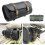 Tool Bag  Leather Bicycle Fork Saddle Bags Side Bag Roll Handlebar Tail Rack Storage Tool Bag With Strap Green 5