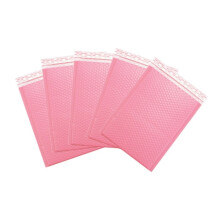 Bubble mailers 50 pieces, padded envelopes, shockproof, waterproof (1518cm Pink)