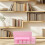 3D Printed Book Counter Sign Decors for Tracking Reading-Khaki 3