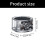 Durable PC Materials Coffee Bean Sprayer-CrystalClear Color 3