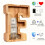 Creative Wooden Savings Container for Kids Customizable Coin Box 7