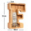 Creative Wooden Savings Container for Kids Customizable Coin Box 4