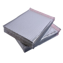 50 Pack Vacuum Sealer Bubble Mailers, Small Envelope Bags, Aluminum Foam Mailers with Bubble Wrap, Thickened Bubble Envelopes with Steam Beads.
