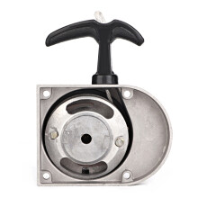 Trekstarter voor 4-takt motoren, gemotoriseerde fietsen, aluminium trekstarter, aftermarket-onderdeel, eenvoudig te gebruiken, duurzaam materiaal,