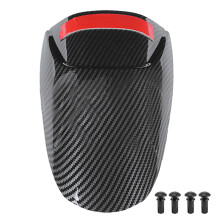 Guardabarros trasero Hugger para motocicleta, extensor delantero para protección contra escombros de la carretera, material plástico ABS,