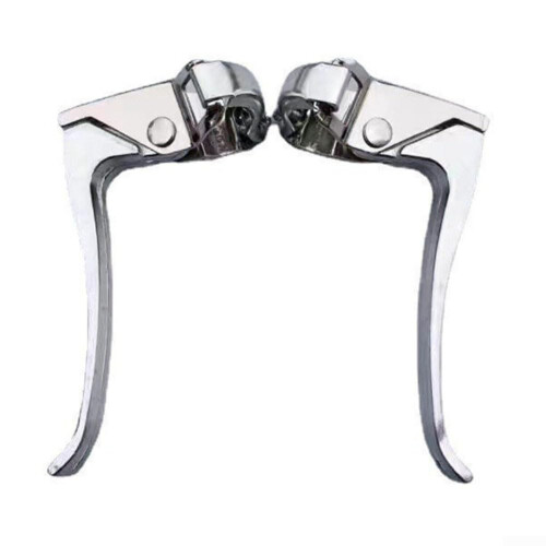 Slim, ultralight aluminum bicycle brakes improve control without adding excessive weight.