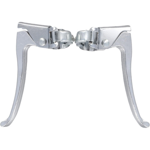 Slim, ultralight aluminum bicycle brakes improve control without adding excessive weight. 2