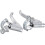 Slim, ultralight aluminum bicycle brakes improve control without adding excessive weight. 4