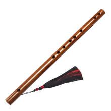 Bamboo Mini EntryLevel Piccolo Flute Without Membrane Hole, Portable Bamboo Flute for Beginners (G Key)