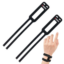 Wrist Splint 1 Pair Fitness Wrist Wraps TFCC Badminton Brace Breathable Climbing Bandage for Strain Prevention Comfort Black Size M