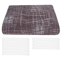 Elegant Decorative Velvet Pillow Covers, Futon Slipcover for Armless Sofa, Universal Desk Chair Slipcover, Washable Fabric Couch Protectors