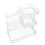 4 Layer Metal Cosmetic Organizers Desktop Storage Shelf-White 1