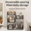 4 Layer Metal Cosmetic Organizers Desktop Storage Shelf-White 4
