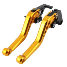Short Brake Clutch Levers for ZX6R, ZX6R, ZX636 2019 Motorcycle Accessories Gold Brake Lever Motorcycle