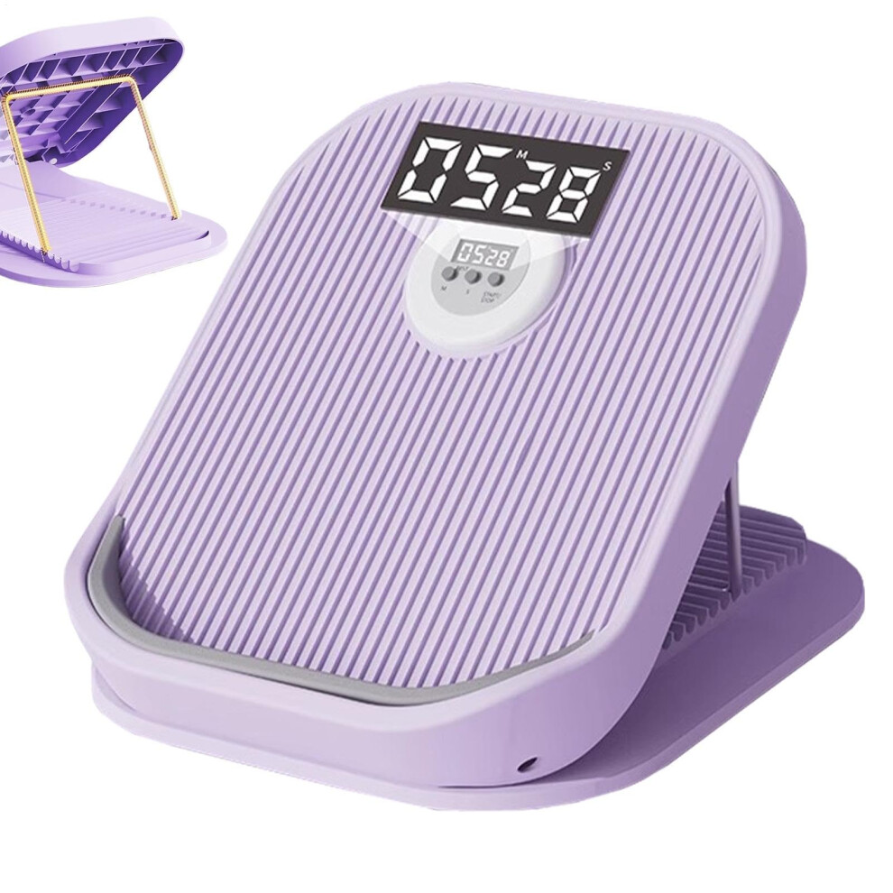 Electric Ankle Extension Card, Ankle Stretch, Slant Panel for Calf Stretching  Wedge Tilt Ramp, 16 Stretch Levels Purple