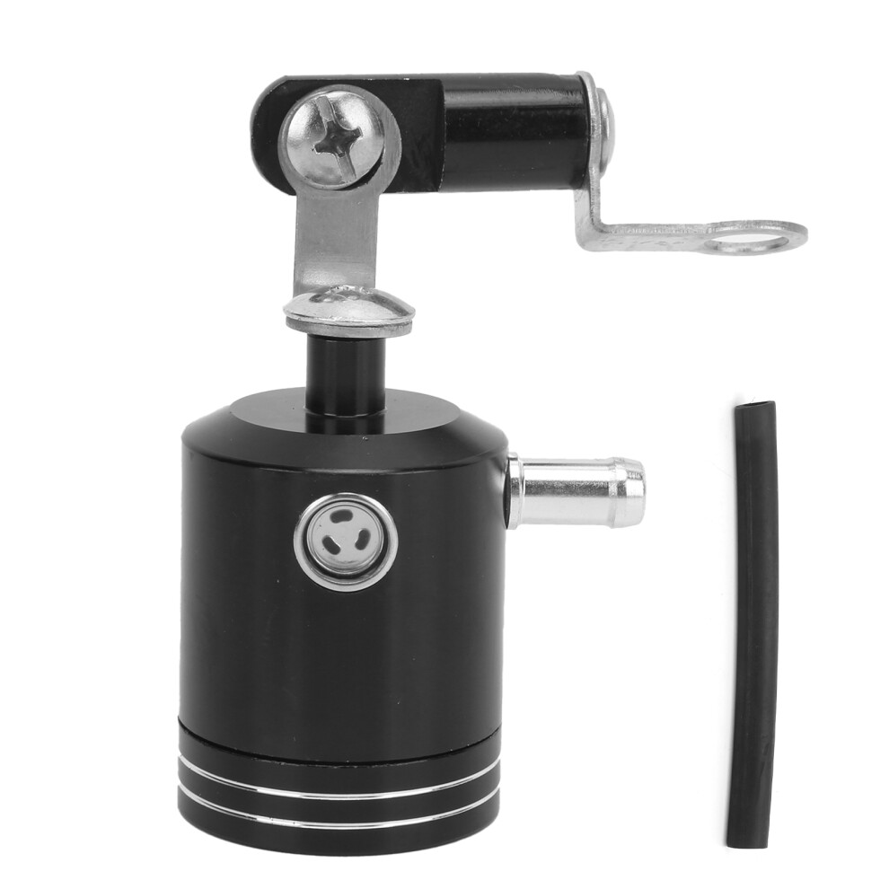 Fluid Reservoir Tank W/ Pmma Material Universal Fitment Brake Clutch Master Cylinder High Strength Aluminum Alloy Anti Rust Corrosion Resistance Low 9139052902527