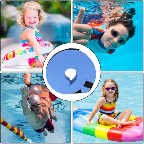 Swimming Arm Floaties  Adjustable Swimming Belt Arm Floaties for Beginners, Blue 2