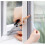 Window seal strip, selfadhesive, cuttable, weatherproof, ulating (Gray, 4M) 4