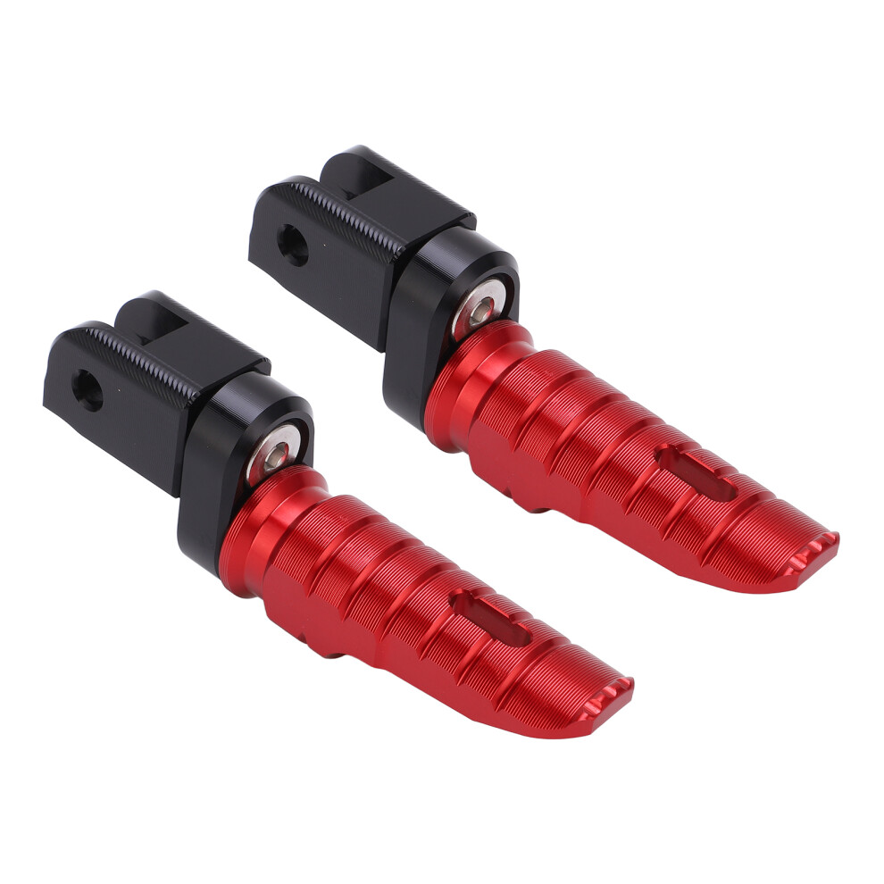 Replacement Footrests 4 Motorcycles, Aluminium Alloy Build W/ Superior Strength, Anodized Finishes 4 Long Lasting Appearance & Corrosion Resistance 9139052902855