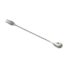 Stainless Steel Cocktail Stirrer Spoon DoubleEnded Mixing Spoon Long Handle Drink Stirrer Cocktail Spoon