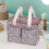 Nappy Caddy Organiser, Lightweight Diaper Bag with Stroller Strap  Purple 2