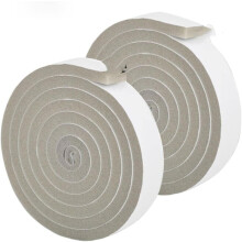 Door Sealing Strip, 4 m Foam Tape for Air Conditioners, Window, Grey 1.5 cm