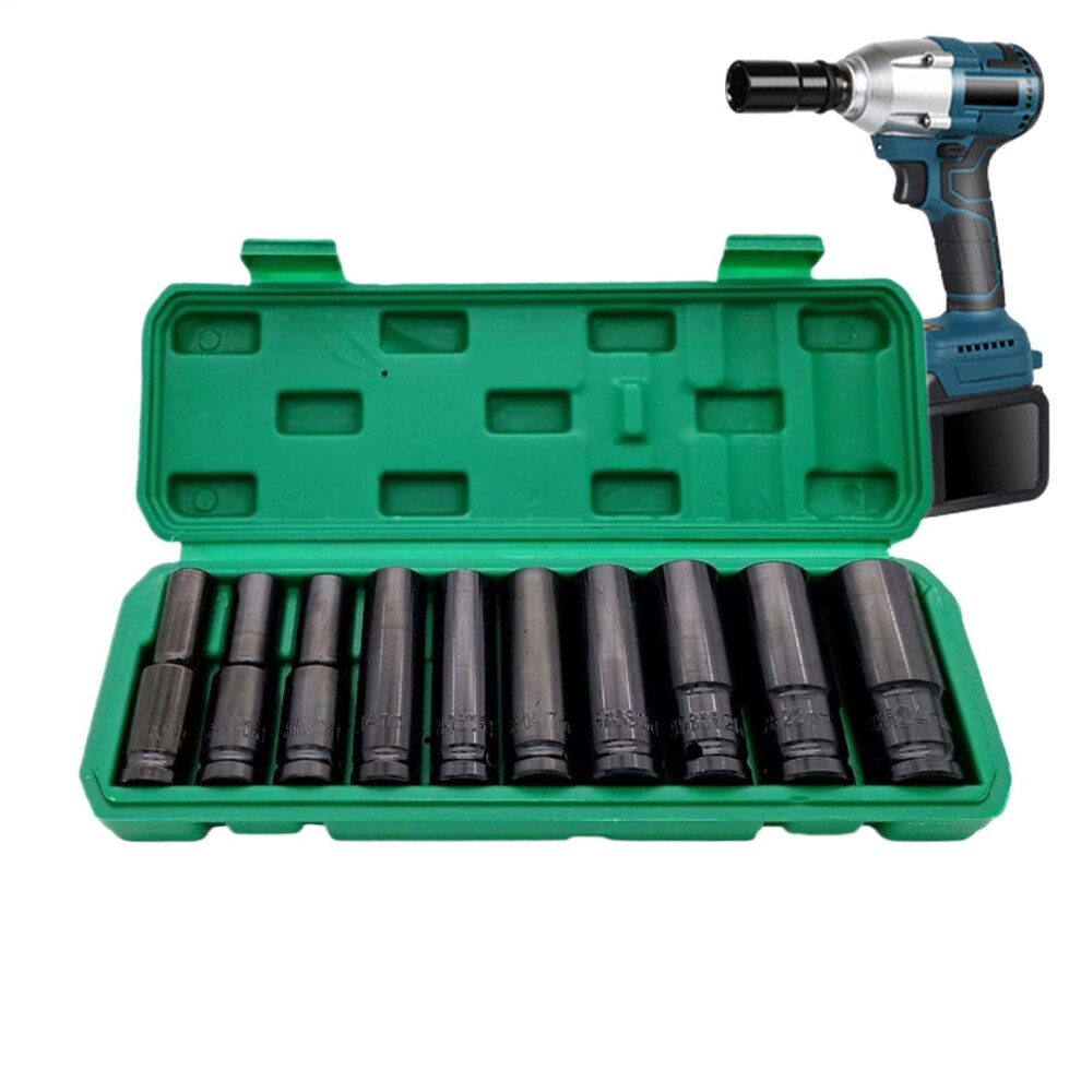 Electric Ratchet Wrench Set, 10X Flexible Joint Drive Bend, Antislip Grip 9412369595454