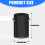 Outdoor Fire Pit Cover Heavy Duty waterdichte 5