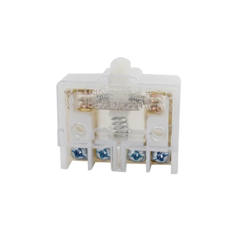 Lx19kb Mini Limit Micro Pedal Switch With 4 Screws, Four Terminals, Ac380v Dc220v 5A Silver Contacts, 1No 1Nc, 1 Piece 9365049567084