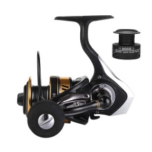 Double Spool Fishing Reel Metal Handle 5.5:1 Gear Ratio 2000 Series