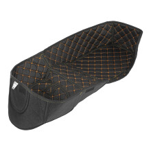 Achterbakbekleding voor motorfiets, stijlvolle design PU-lederen zadelbeschermer, warmte-isolerende vervanging voor Honda Forza 350 PCX