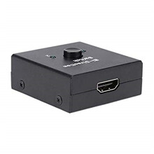 HDMI kapcsoló kétirányú nagyfelbontású multimédiás interfész 2 bemenettel - 1 kimenettel vagy 1 bemenettel - 2 kimenettel, támogatja a